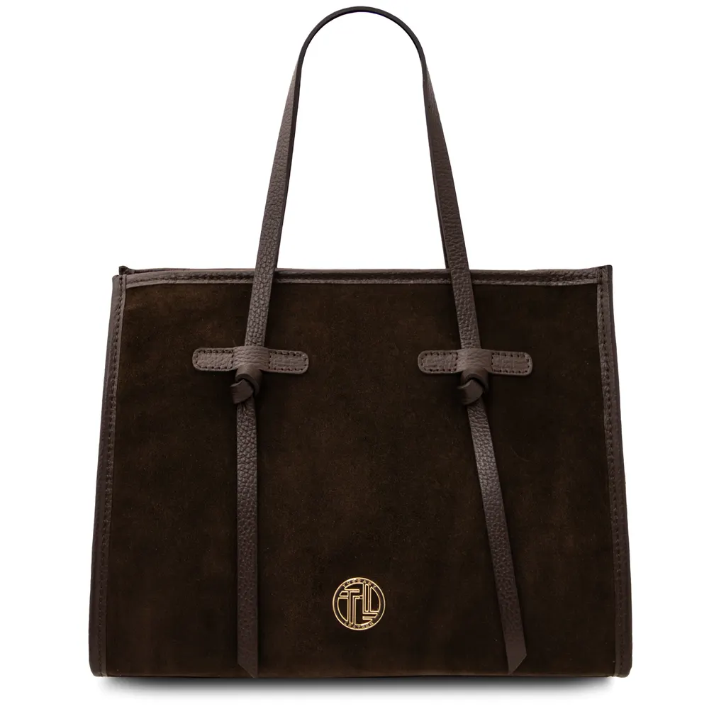 Frame Suede leather shoulder bag