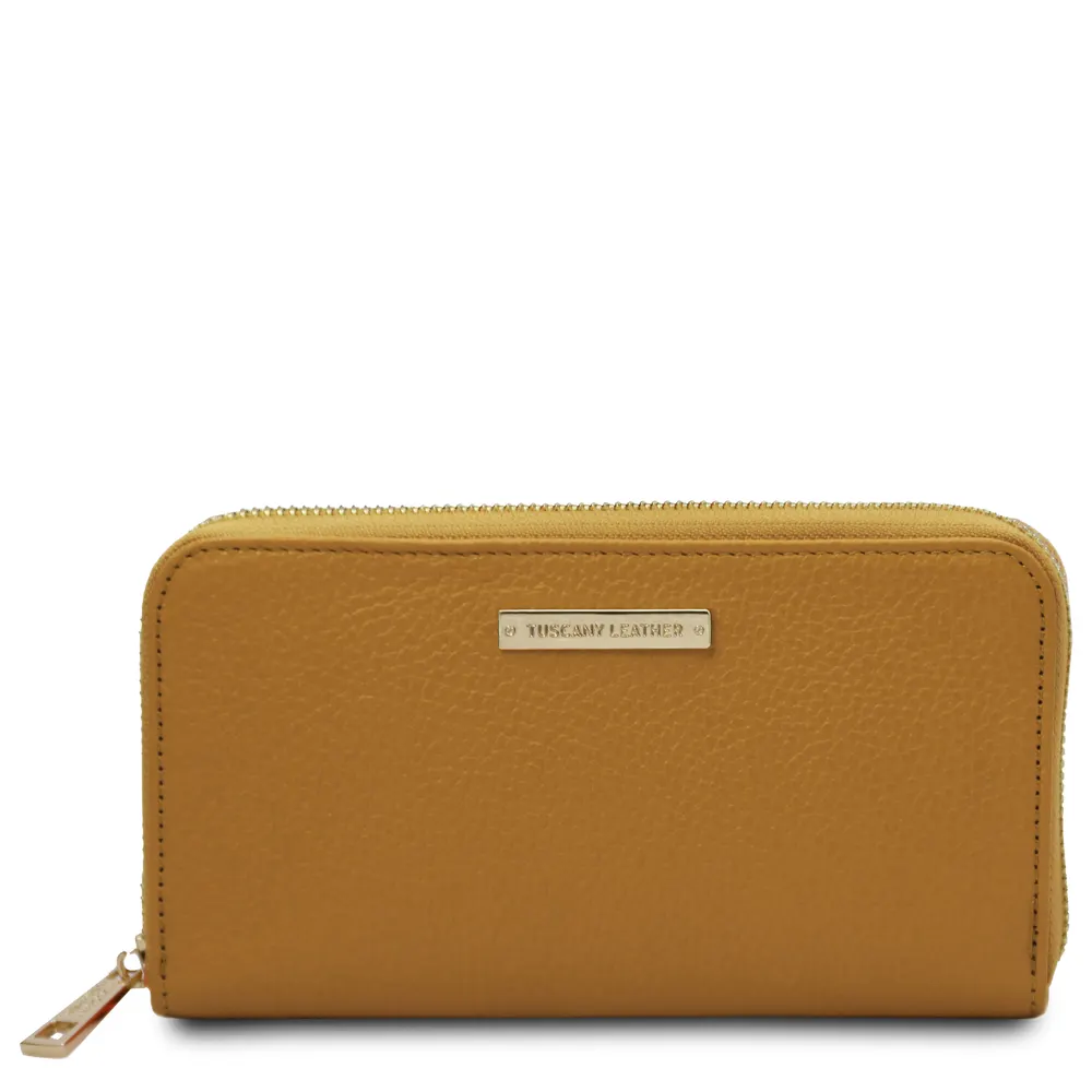 Eris Exclusive zip around leather wallet
