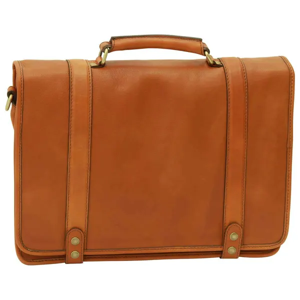 Calfskin Nappa leather briefcase
