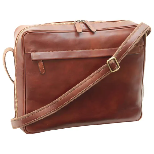 Vachetta Leather Messenger