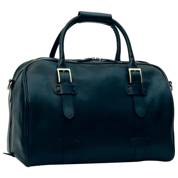 Cowhide leather duffel bag