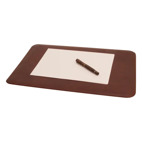 Leather desk pad