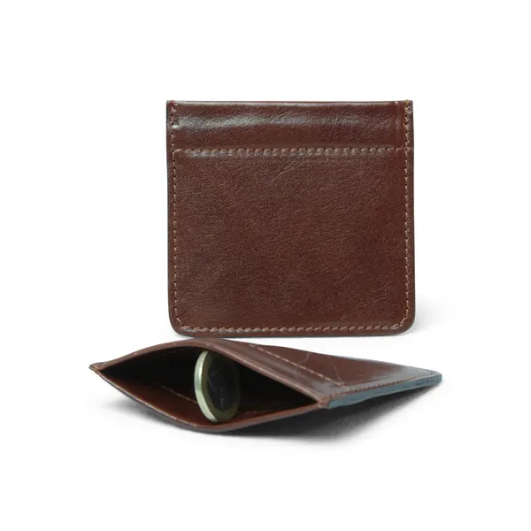 Leather coin purse